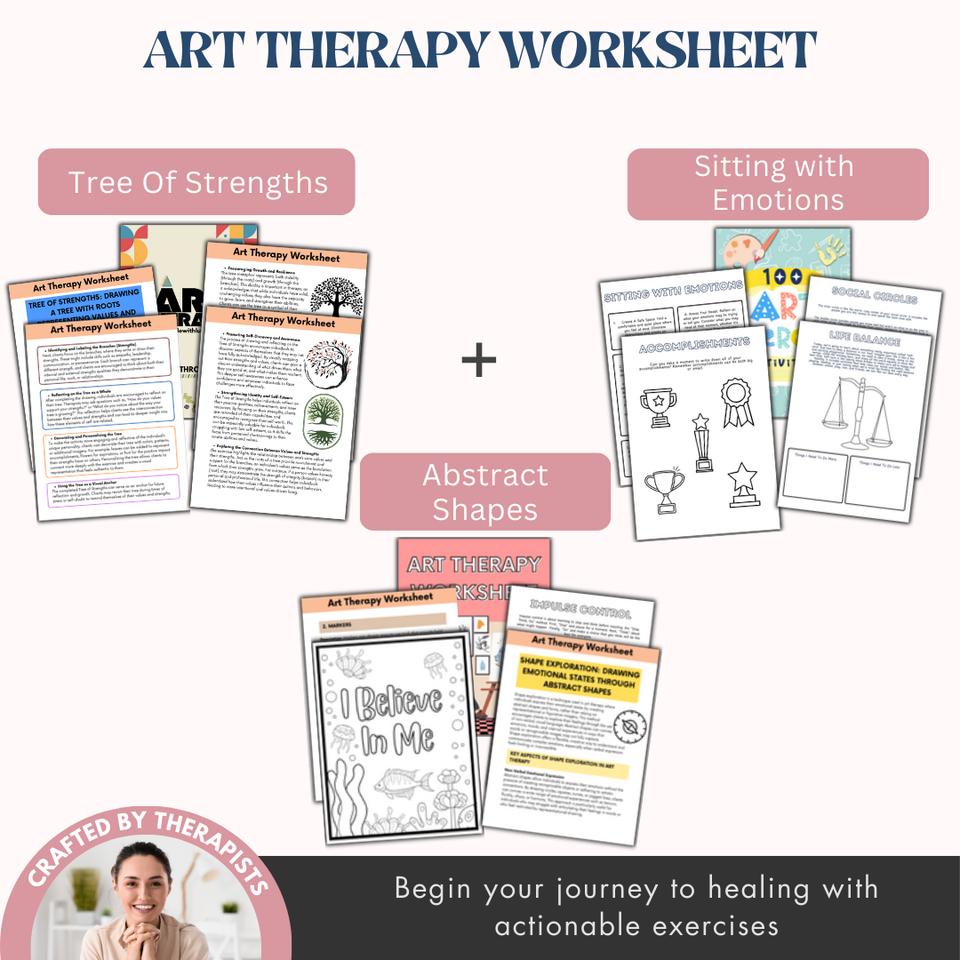 200+ Art Therapy Bundle (Free Today)