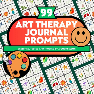 Guided Art Therapy Journal