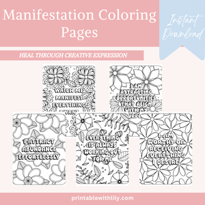 Manifestations Coloring Pages