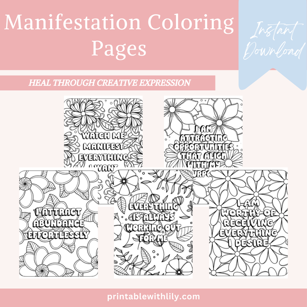 mManifestations Coloring Pages