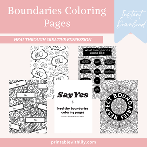BBoundaries Coloring Pages