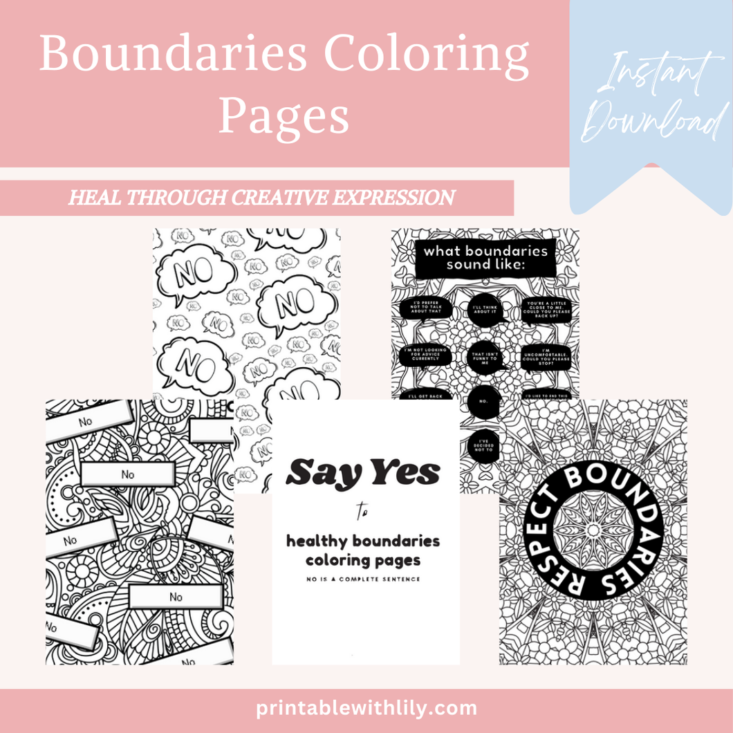 BBoundaries Coloring Pages