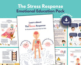 Kids Stress Response Emotional Educational Bundle